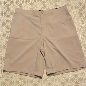 NWT ABERCROMBIE & FITCH tan men’s shorts